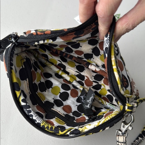 Vera Bradley Cocoa Moss Wristlet Quilted Wristlet Wallet - Picture 10 of 16